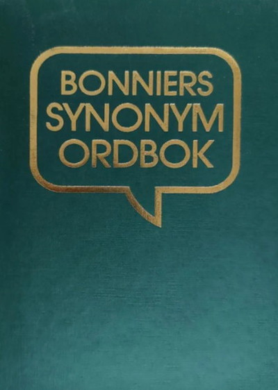 Walter G. Bonniers synonym lexikon (used)