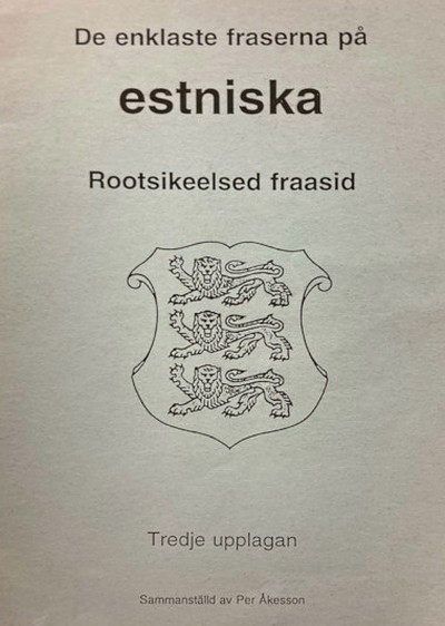 Åkesson P. De enklaste fraserna på estniska (used)